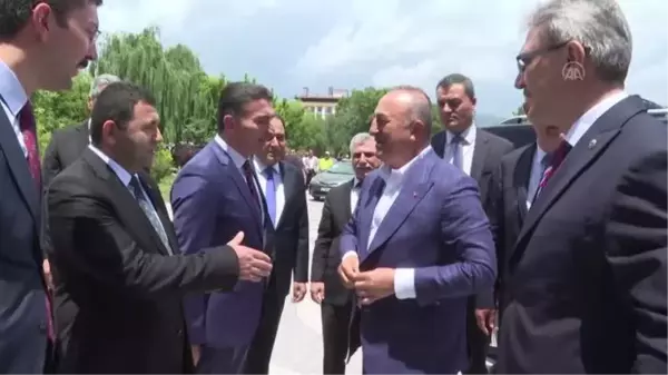 Dışişleri Bakanı Mevlüt Çavuşoğlu temaslarda bulundu