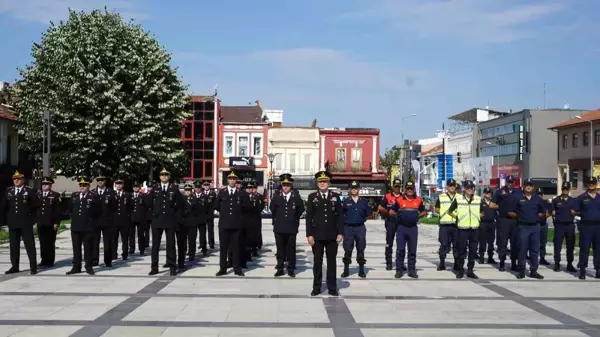 Trakya'da jandarma teşkilatının 183. kuruluş yıl dönümü kutlandı