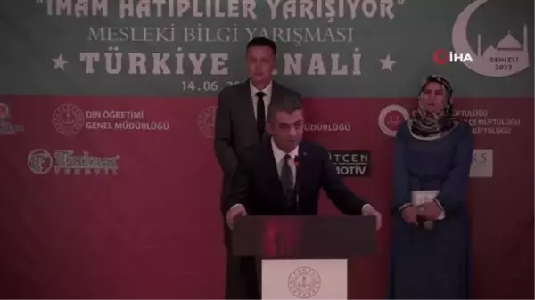 Denizli 'İmam Hatipliler Yarışıyor' Türkiye finaline ev sahipliği yaptı