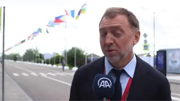 ST. PETERSBURG - Rus sanayici Oleg Deripaska, küresel ekonomideki yeni dönemi AA'ya değerlendirdi