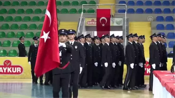 Son dakika haberi! Polis adayları mezuniyet heyecanı yaşadı