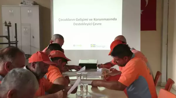 Muratpaşa Belediyesi'nden Şantiyede Babalık Semineri