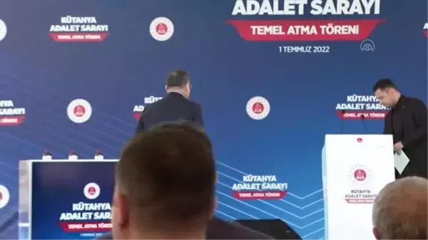 Adalet Bakanı Bozdağ, Kütahya Adalet Sarayı temel atma törenine katıldı