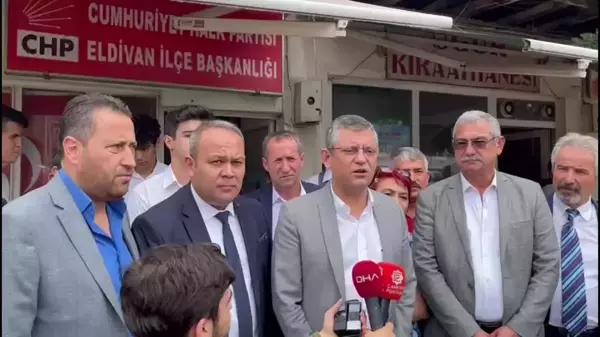 CHP'li Özel, Çankırı'da: 