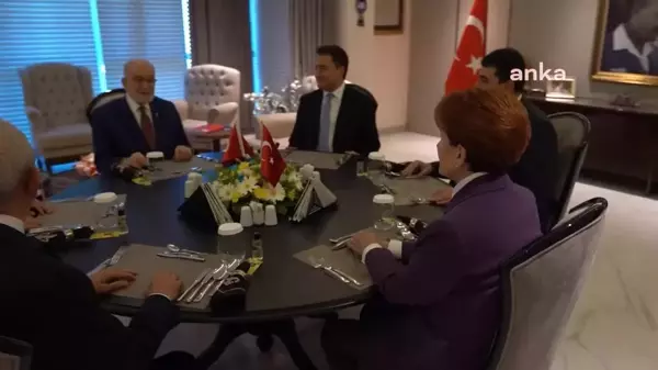 Altı Siyasi Parti Liderinden Ortak Açıklama: 