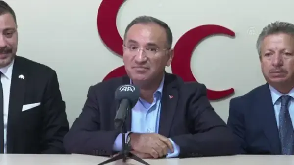 Bakan Bozdağ, MHP Yozgat İl Başkanlığı ziyaretinde konuştu