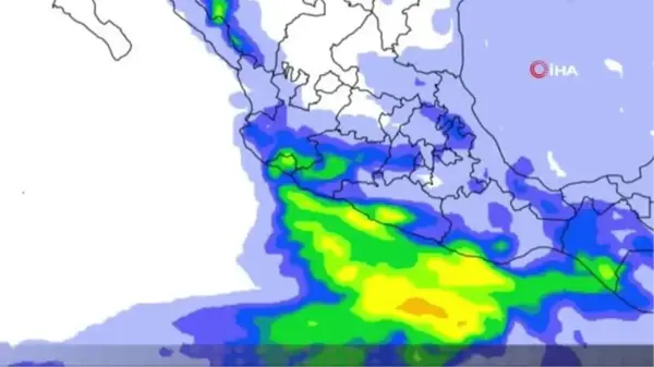 Bonnie Fırtınası Meksika'ya ulaştı