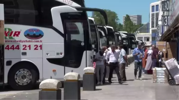 15 Temmuz Demokrasi Otogarı'nda Kurban Bayramı hareketliliği