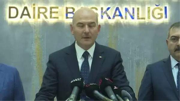 Soylu, KOM Daire Başkanlığında basın bilgilendirme toplantısı düzenledi