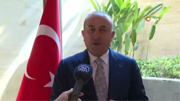 Bakan Çavuşoğlu: 