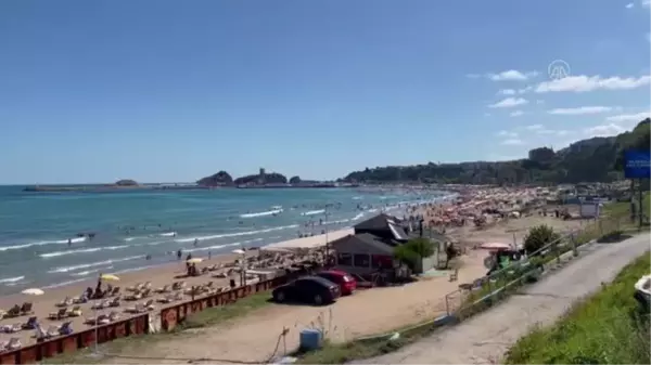 (Dron) Mesire alanları ve plajlarda bayram yoğunluğu sürdü