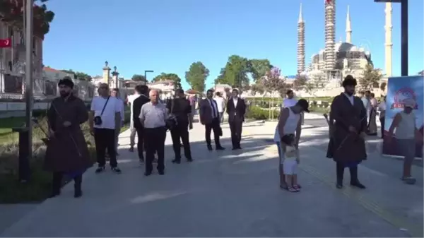 Edirne'deki Selimiye Meydanı'nda 