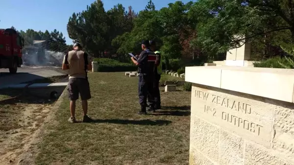 Yeni Zelanda Mezarlığı yanmaktan son anda kurtarıldı