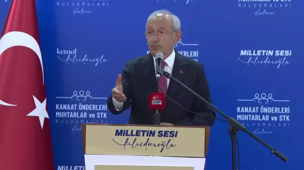 Kılıçdaroğlu: Benim Öyle Saraylara, Lüks Hayatlara Falan İhtiyacım Yok. Onlar Beni Rahatsız Eder