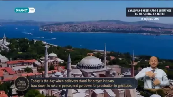 Diyanet İşleri Başkanı Erbaş'tan Ayasofya paylaşımı