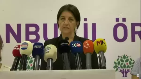 HDP Eş Genel Başkanı Pervin Buldan'dan DBP'li Aydeniz'e destek açıklaması