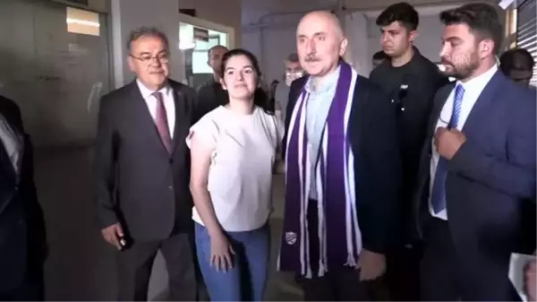 Bakan Karaismailoğlu, ziyaretlerde bulundu