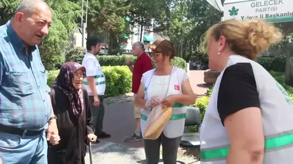 Yalova haber... Gelecek Partisi'nden Yalova'da Halk Ekmek Fabrikası Kurulması İçin İmza Kampanyası