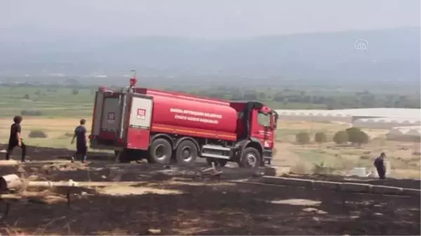 Kaplıcanın deposunda çıkan yangın söndürüldü