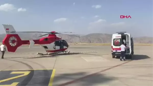 Son dakika haber! ŞIRNAK'TA AMBULANS HELİKOPTER PREMATÜRE BEBEK İÇİN HAVALANDI