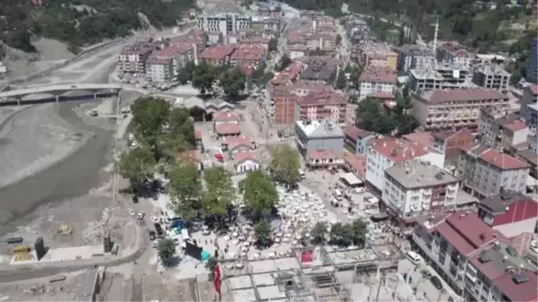 Son dakika haber! KASTAMONU - Sel felaketinde yaşamını yitirenler anıldı