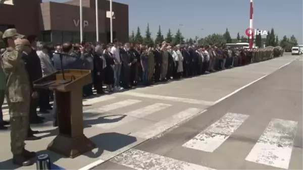 Gaziantep haberi! Pençe-Kilit şehidi Mahsun Şimşek'in naaşı, Gaziantep'e getirildi