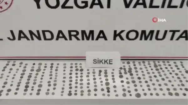 Yozgat haberleri! Yozgat'ta 327 sikke ele geçirildi