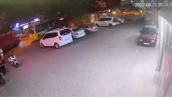 Son dakika haber! 1 kişinin öldüğü trafik kazası güvenlik kamerasına yansıdı