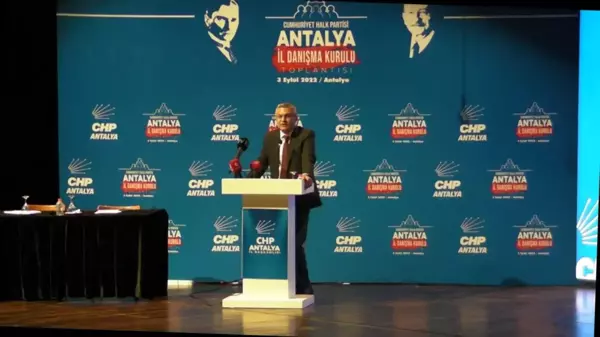 CHP Genel Başkan Yardımcı Salıcı: 