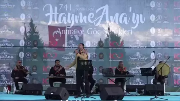 HAYME ANA, KÜTAHYA'DA ANILDI