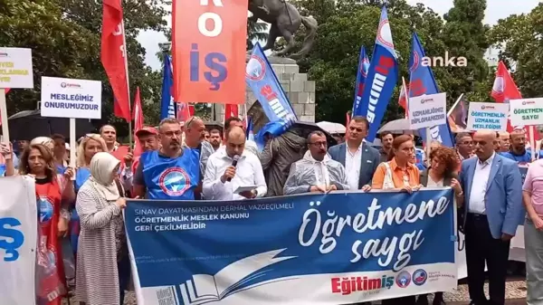 Samsun haberleri! Eğitim-İş Mitingleri Samsun'da. Kadem Özbay: 