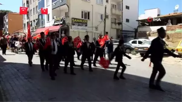 Balıkesir yerel haberi... Gömeç'in düşman işgalinden kurtuluşunun 100.yılı kutlandı