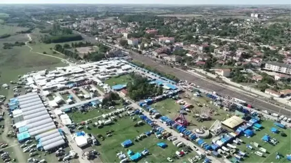 Trakya'nın dört bir köşesinden asırlık panayıra gelenler 