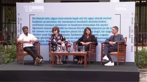 17. İstanbul Bienali'nin kavramsal çerçevesi ve programı tanıtıldı (1)