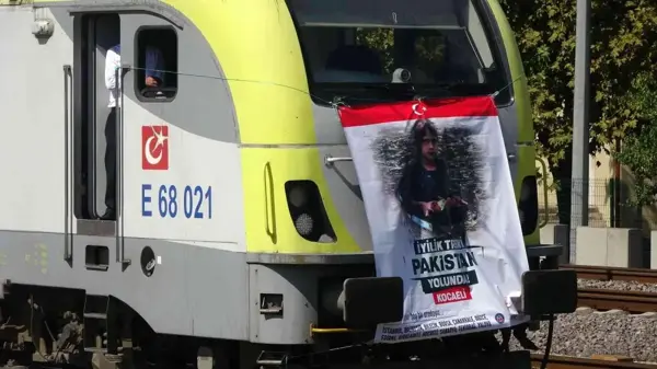 Kocaeli haberi | Kocaeli'den Pakistan'a 17 vagonluk yardım treni