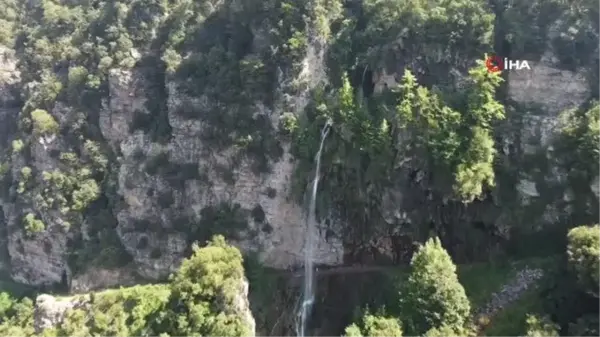 Hatay gündem haberi... Hatay'da, terörden temizlenen Amanos Dağlarında yeni bir şelale bulundu