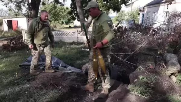 BALAKLİYA - Nova Gusarivka köyünde yaşanan çatışmaların ardından Rus güçleri köyden çekildi