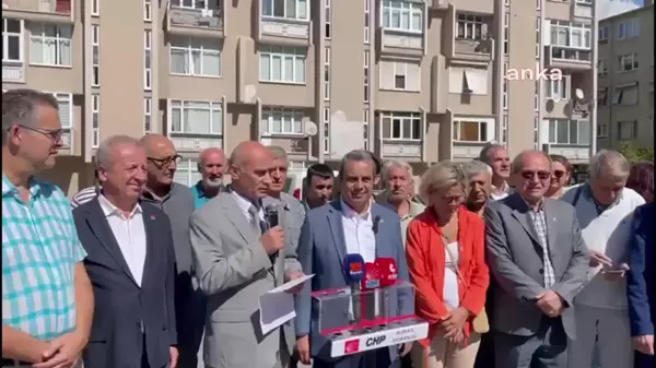 Bursa yerel haberi: CHP Bursa İl Başkanlığı, Otopark Yapılan Konut Alanında İktidarı Eleştirdi: 