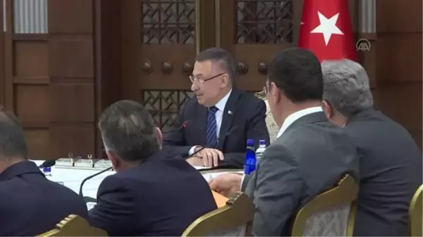 Fuat Oktay başkanlığında Kişisel Verilere İlişkin Düzenleme İhtiyaçları Toplantısı yapıldı