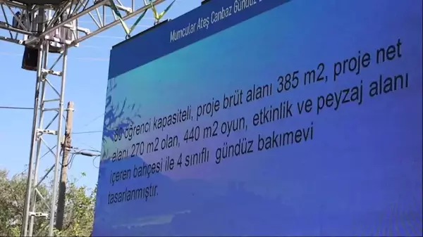 Muğla haber | Bodrum Belediyesi'nin Desteğiyle Karaova'ya Gündüz Bakımevi Yapılıyor