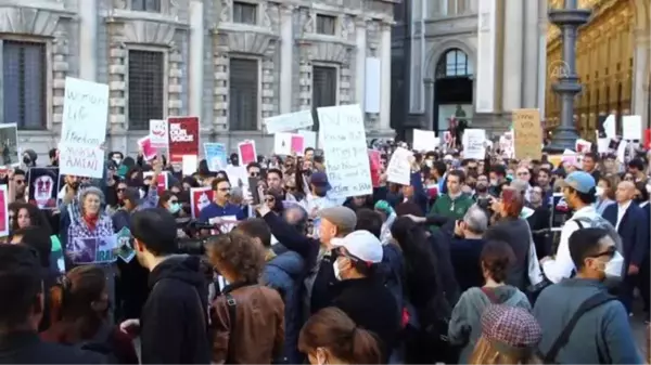 Son dakika haber! SAN FRANCİSCO - İranlı Mahsa Emini'nin ölümü protesto edildi