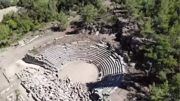 Son dakika haberleri | Hyllarima Antik Kenti'ndeki tiyatro ve tümülüs turizme kazandırıldı