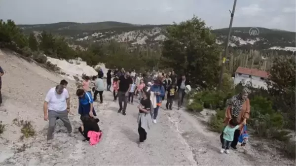 Kütahya haber! Kütahya'da ilkokul öğrencileri Frig Vadisini gezdi