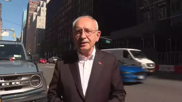 Kılıçdaroğlu, Turken Vakfı'nın Manhattan'daki Gökdelen İnşaatı Önünde, Erdoğan'a Seslendi: 