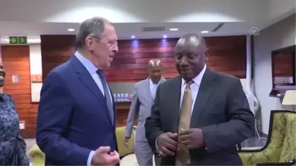 Rusya Dışişleri Bakanı Lavrov, Güney Afrika'da