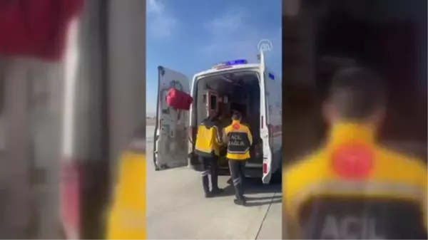 Kalp yetmezliği olan çocuk ambulans uçakla Ankara'ya gönderildi