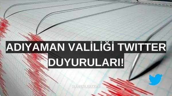 Adıyaman Valiliği ilanları takip sayfası! Adıyaman Valiliği Twitter ve sosyal medya hesapları duyuruları!