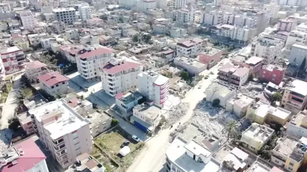 Osmaniye'de Deprem Sonrası Yıkım, Drone ile Görüntülendi