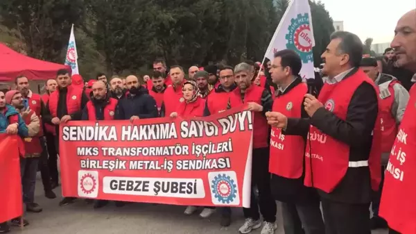 Mks Transformatör İşçileri Bugün Greve Çıktı.