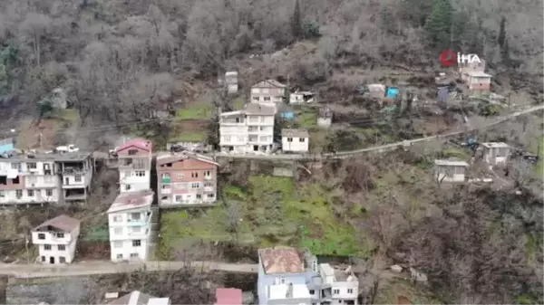 Heyelan mağduru mahalle sakinleri sorunlarına kalıcı çözüm istiyor